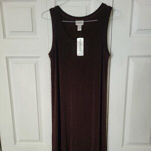 New Chico's Brown Travelers Size 2 dress